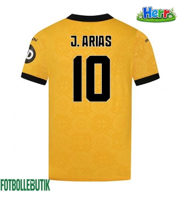 Wolves Jhon Arias #10 Hemmatröja 2025-26 Kortärmad